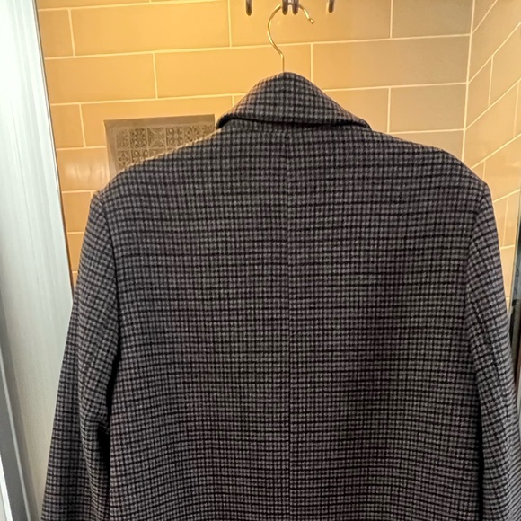 GAP Brown Plaid Wool Blazer – Size Medium - Picture 5 of 7